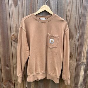 WIP Carhartt Men's Crewneck Sweatshirt in Tan